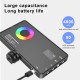 MAMEN M1SE 8500K RGB LED Light 4000mAh For Camera Phone Selfie Portable Pocket Mini Photography Lights Vlog For Video Live