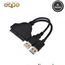 USB 3.0 + 2.0 5Gbps  to 22Pin SATA 2.5" HDD Adapter Data Power Cable High Speed USB3.0 to 22 Pin SATA Hard Disk Drive