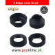 Lens Hood 3-Stage 62mm Collapsible Rubber Foldable Wide Mid Tele Universal Lens Hood 3-Stage 62mm Collapsible Rubber Foldable Wide Mid Tele Universal