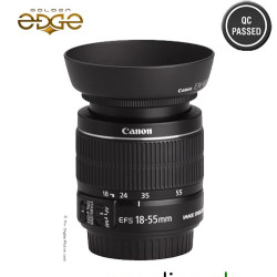 Lens Canon EF-S 18-55mm f/3.5-5.6 III + Hood+Filter Used