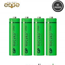 Battery AA GP Power 2700mAh Rechargeable 4 Cell Pack