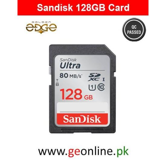 Memory Card SanDisk 128GB Card 80MB/Sec Memory Card SanDisk 128GB Card 80MB/Sec