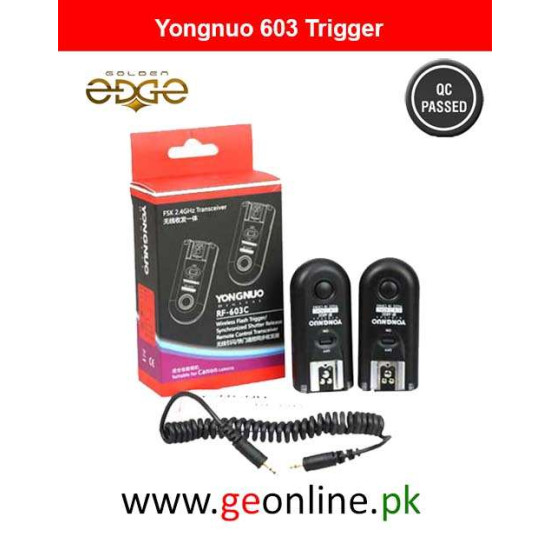 Flash Trigger Yongnuo RF-603 2.4GHz Wireless Flash Trigger Yongnuo RF-603 2.4GHz Wireless