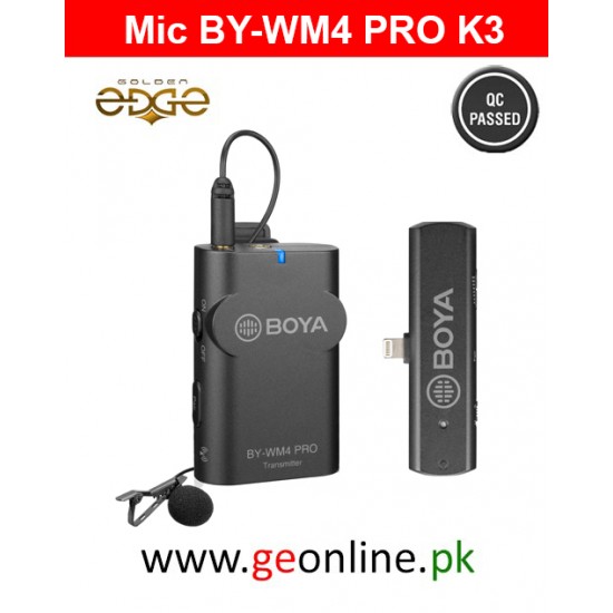  Wireless Mic BY-WM4 PRO K3 For Eye phone